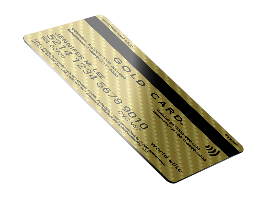 メジャーリーグカード（金属カード） ゴールドカード Mastercard®Gold Card™ | 金属製クレジット